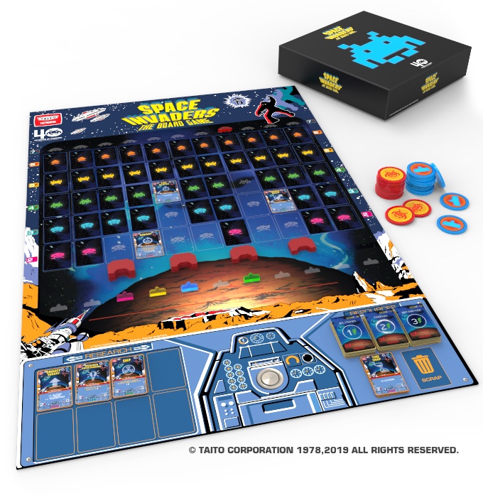Space Invaders board game